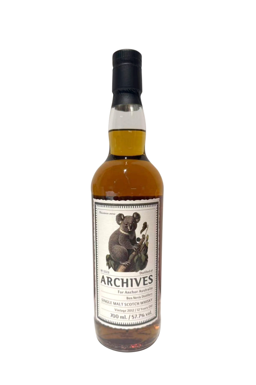 Ben Nevis 2012 12yo, 57.7% 700ml Archives For Anchor Australia