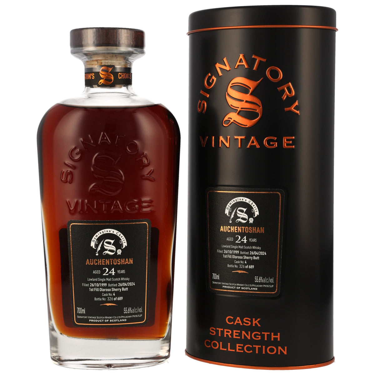 (Pre-Order) Signatory Vintage 1999 Auchentoshan 24 Year Old Single Cask Single Malt Scotch Whisky