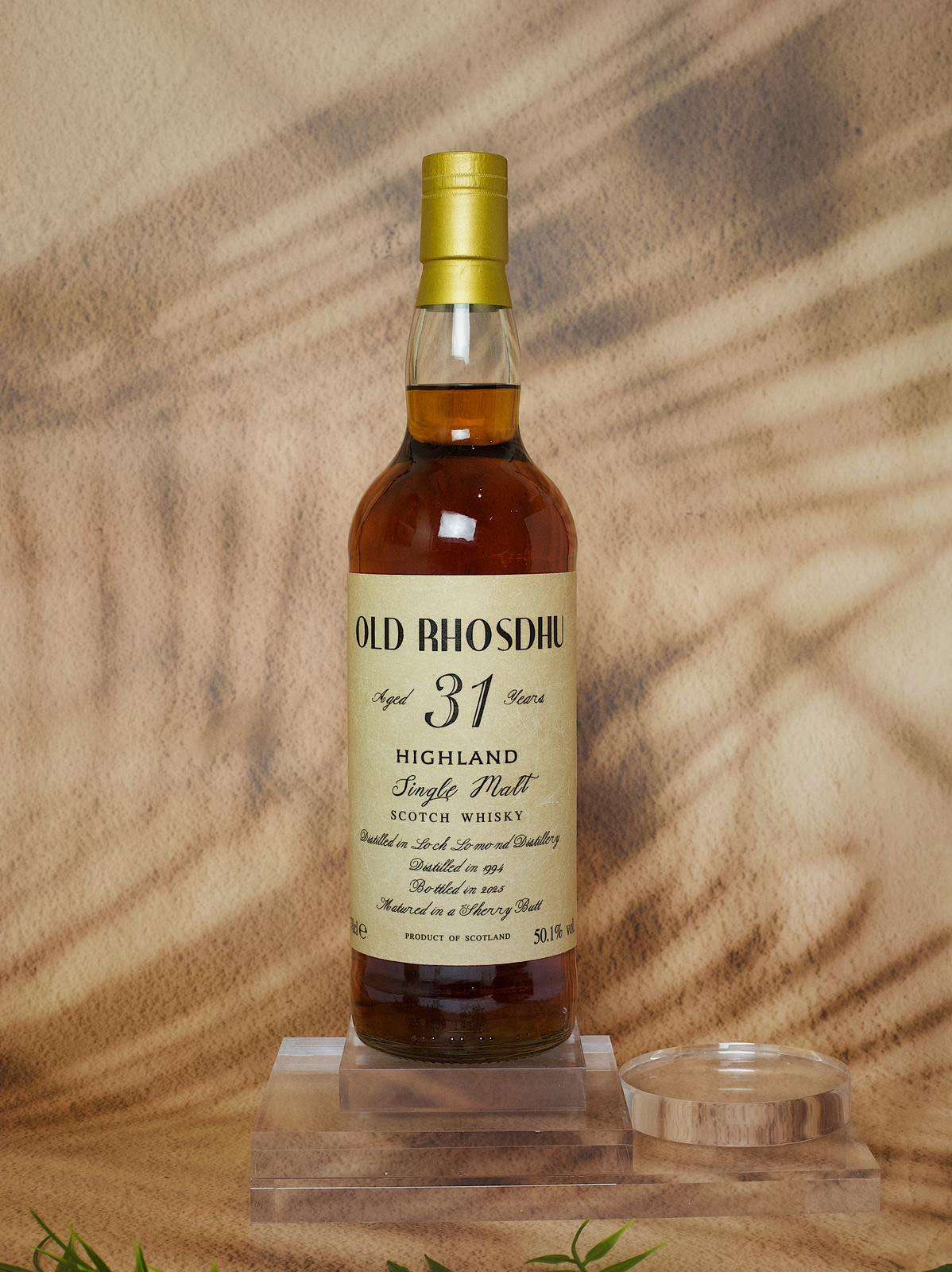 Old Rhosdhu 1994 31yo, 50.1% 700ml The Elysian Whisky Bar & Labyrinthos & Anchor joint Bottling