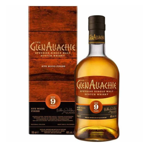 GlenAllachie 9 Year Old Rye Wood Finish Single Malt Scotch Whisky