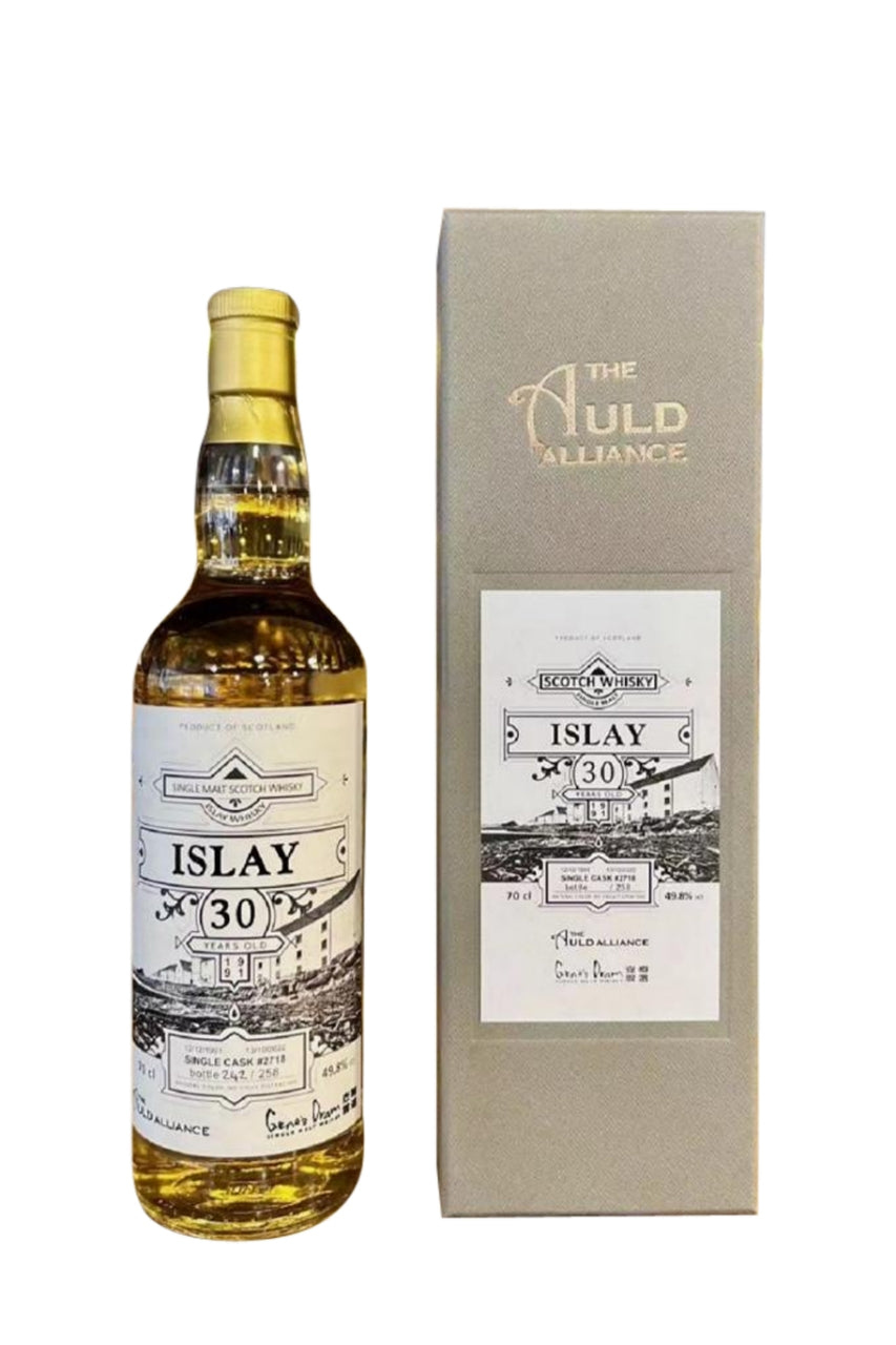 Islay Whisky 1991 30yo The Auld Alliance 49.8% 700ml