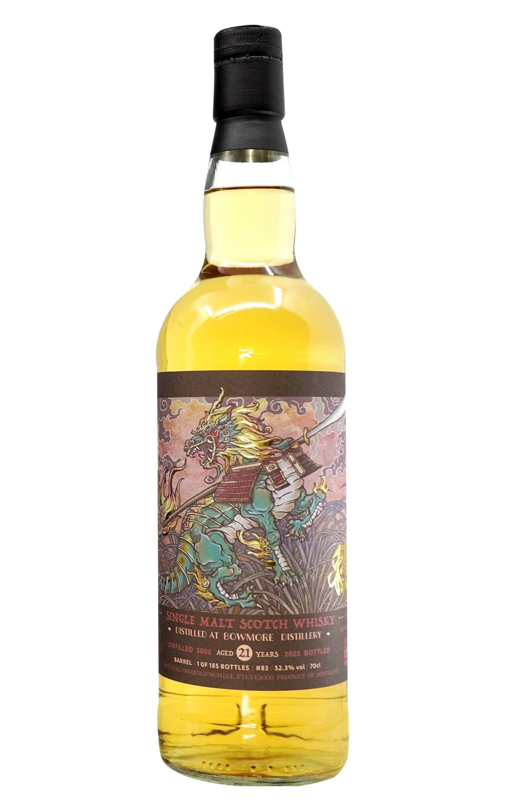 Aqua Vitae 2002 Bowmore 21 Year Old Single Cask Single Malt Scotch Whisky