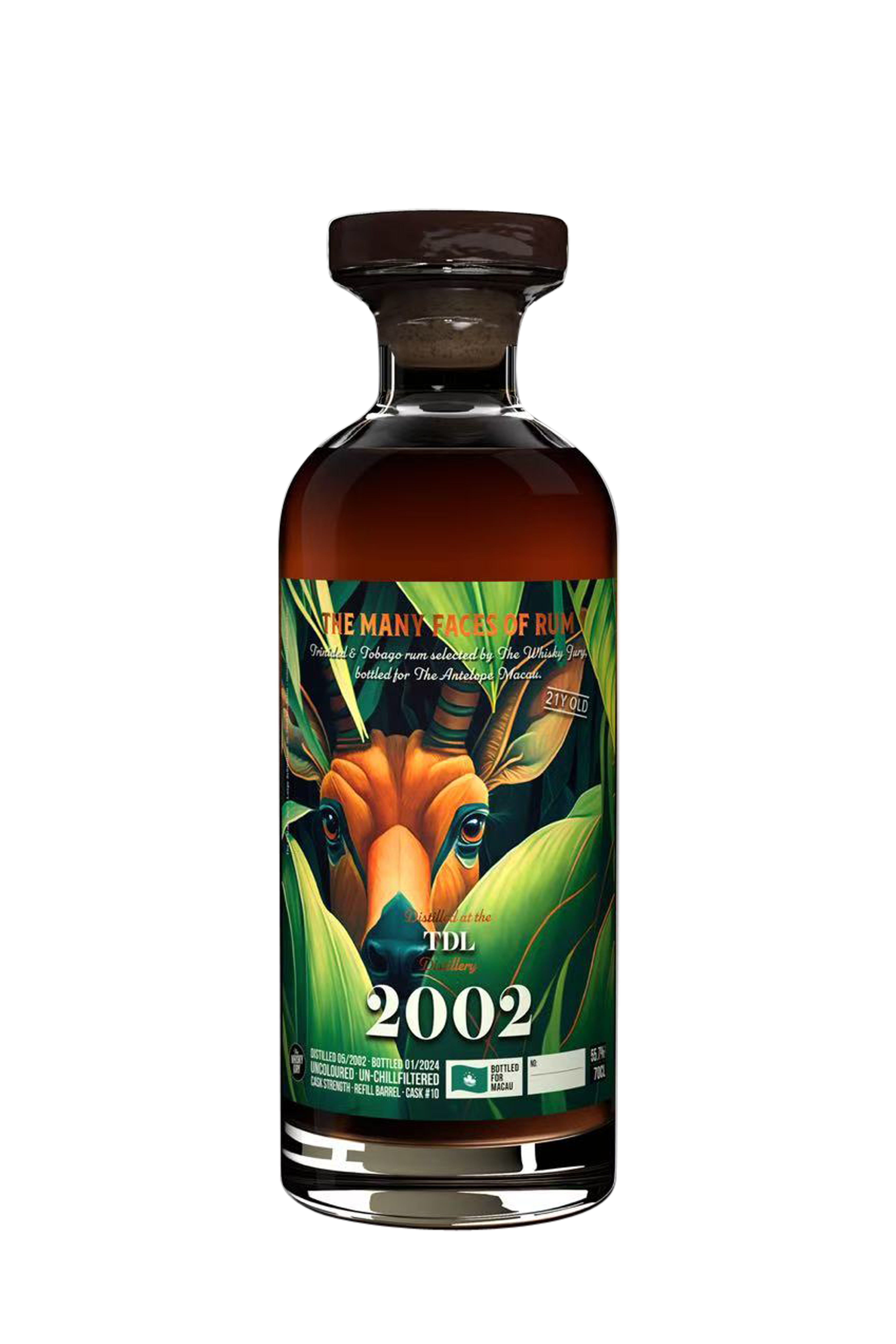 TDL 2002 21yo 55.7% The Whisky Jury (Macau Exclusive)