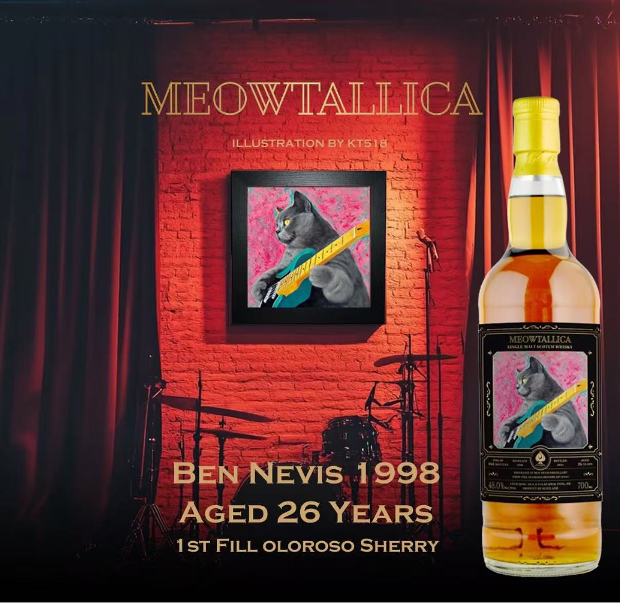 Club Qing Ben Nevis 1998, 26yo 48% 700ml