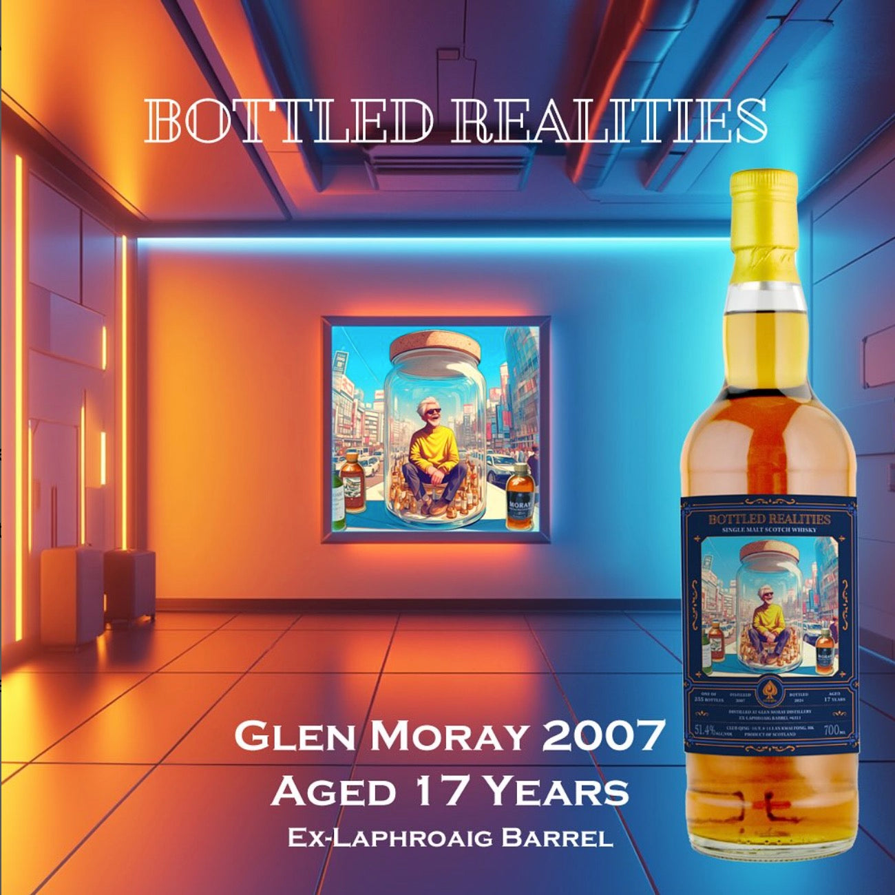 Club Qing Glen Moray 2007 17yo 51.4% 700ml