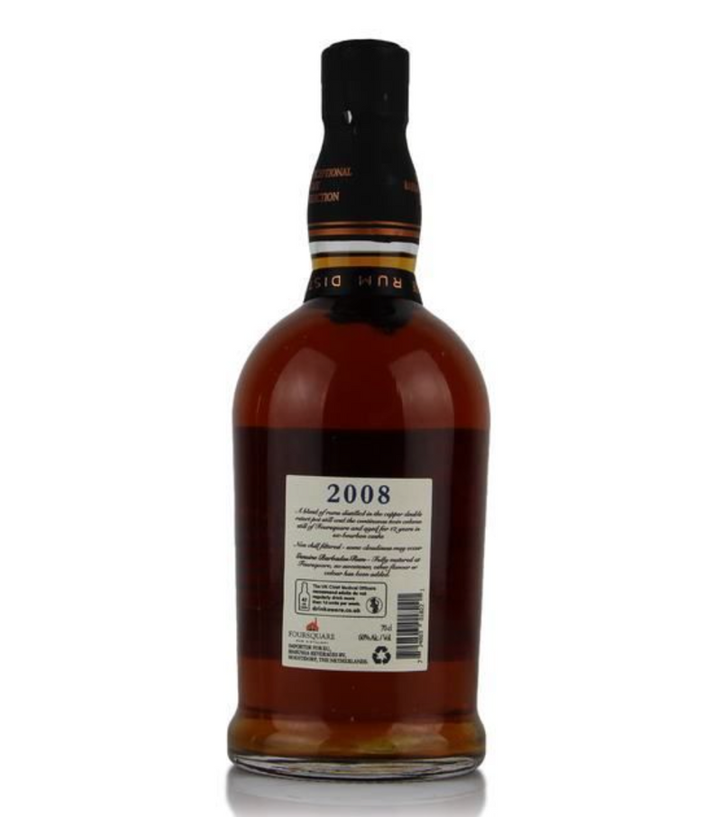 Foursquare 2008 12 Year Old Ex-Bourbon Exceptional Cask 60% 700ml