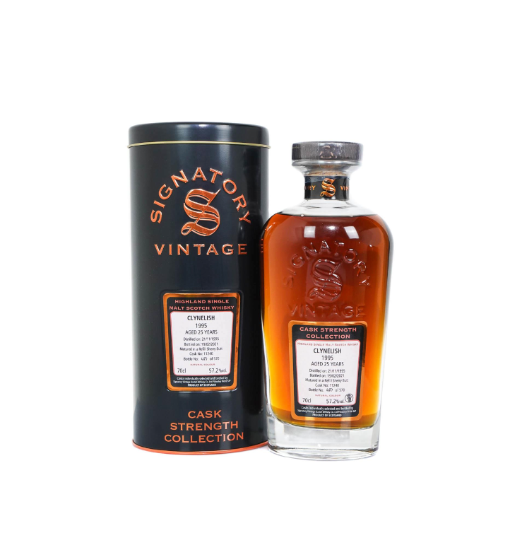 Clynelish 1995 Aged 25 Years 57.2% 700ml - Signatory Vintage