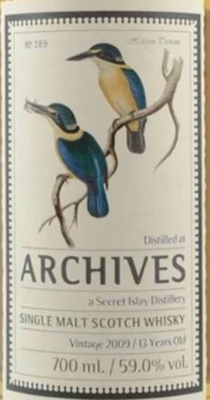 {SAMPLE} Archives 2009 Secret Islay 13 Year Old Single Cask Single Malt Scotch Whisky (15mL)