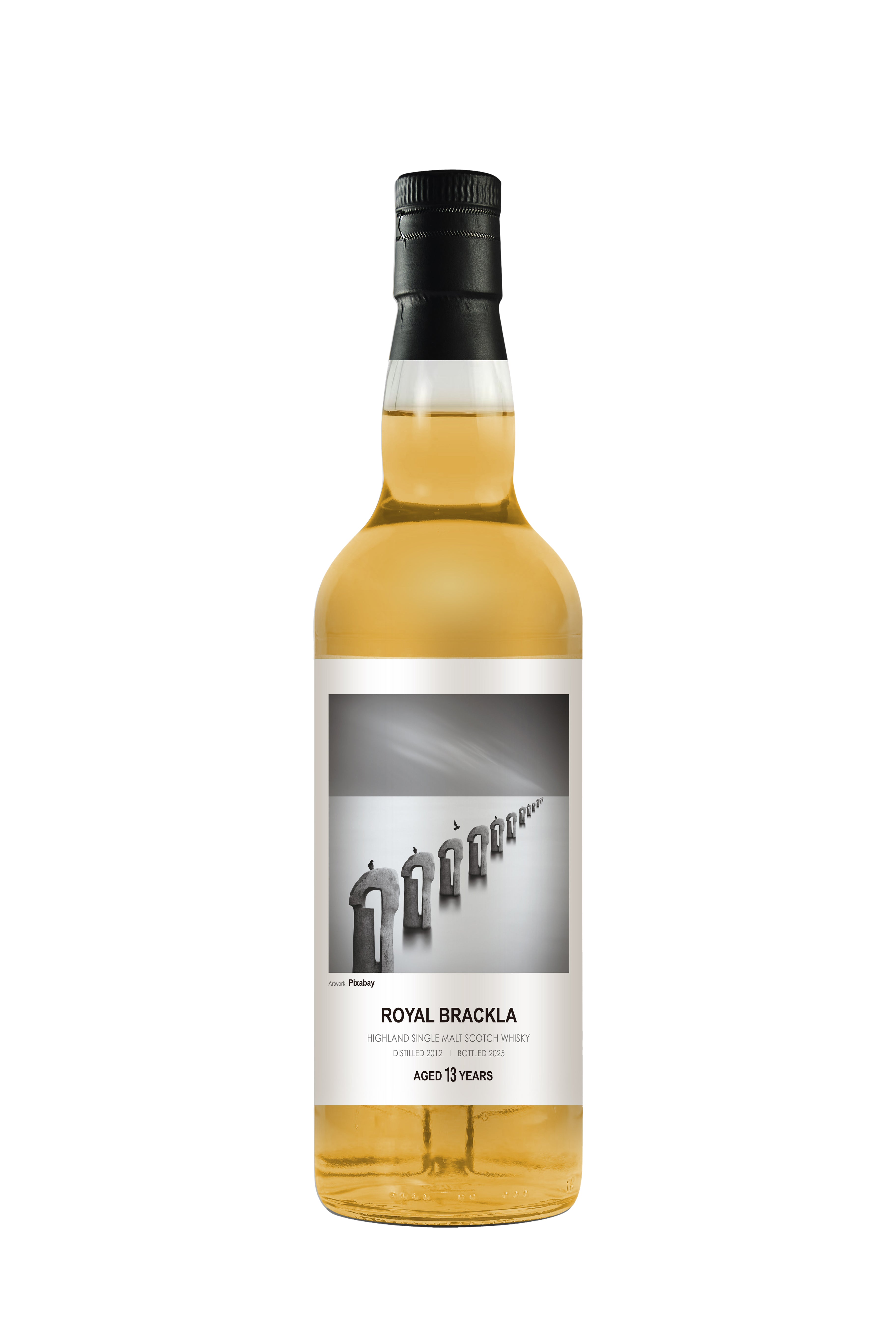 Royal Brackla 2012, 13yo, 53.2% Whisky Anchor The Grey Abstract Series 700ml
