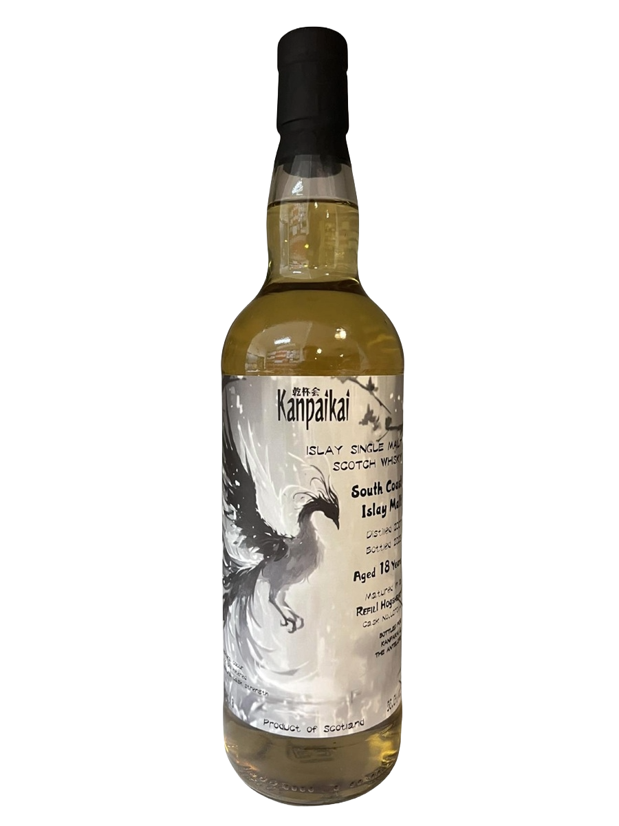 Kanpaikai 2007 South Coast Islay 18 Year Old Single Cask Single Malt Scotch Whisky