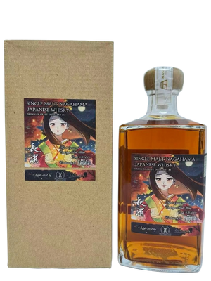 Nagahama For Kanpaikai Red Wine Cask 4 Year Old Single Cask Single Malt Japanese Whisky