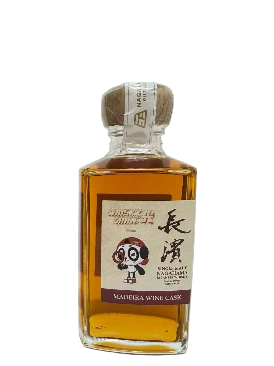 Nagahama For WhiskyShine Macau Madeira Wine Cask Single Malt Japanese Whisky (200ml)