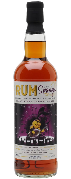 Caroni 1998 Rum Sponge 22 Year Old Edition No.1 57.1% 700ml