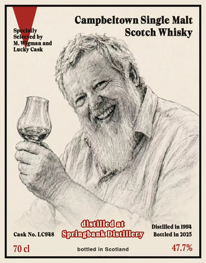 Michiel Wigman 1994 Springbank 31 Year Old Single Cask Single Malt Scotch Whisky