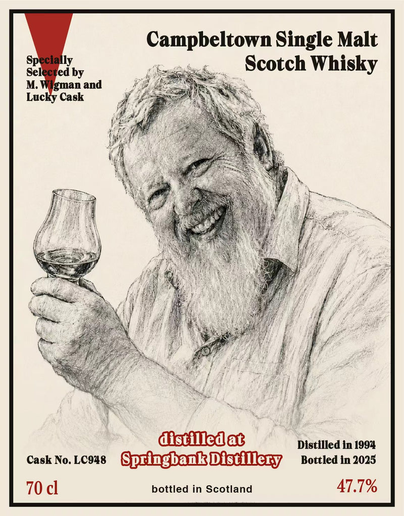 Michiel Wigman 1994 Springbank 31 Year Old Single Cask Single Malt Scotch Whisky
