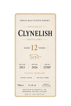 Clynelish 12yo IB Pre-Order Deposit Only
