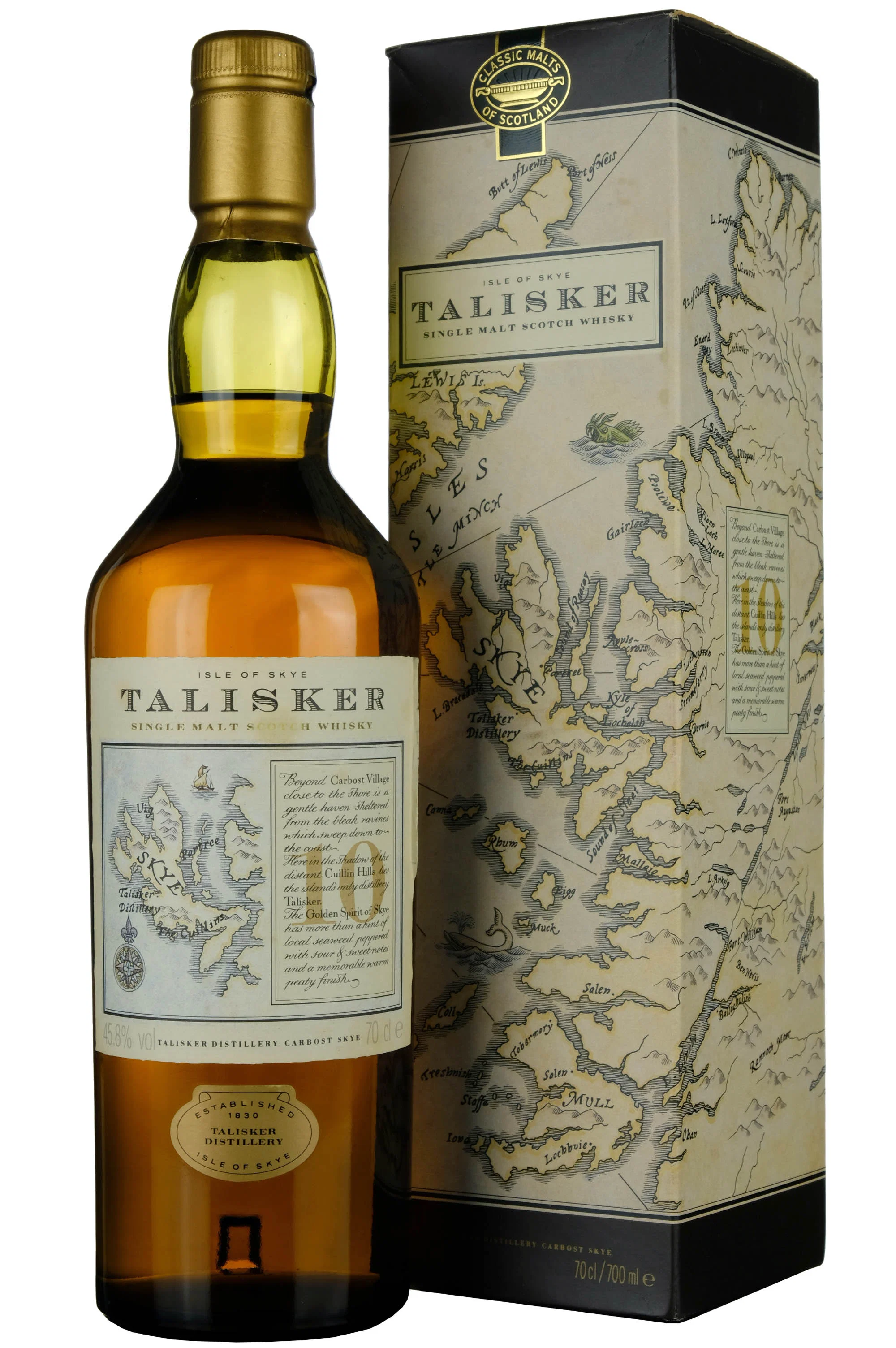 {SAMPLE} Vintage 1990s Talisker 10 Year Old Single Malt Scotch Whisky (15mL)
