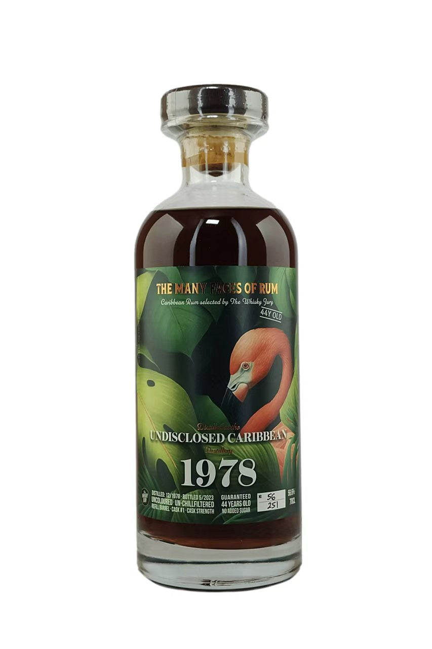 The Whisky Jury “Undisclosed Caribbean Distillery” 1978 44-Year-Old Rum