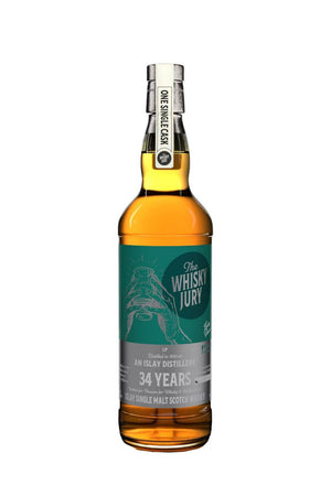 The Whisky Jury 1991 Secret Islay 34 Year Old Single Cask Single Malt Scotch Whisky