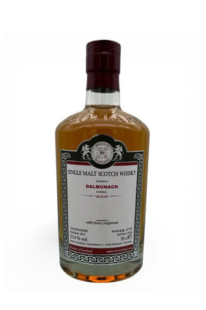 Malts of Scotland 2015 Dalmunach 10 Year Old Single Cask Single Malt Scotch Whisky