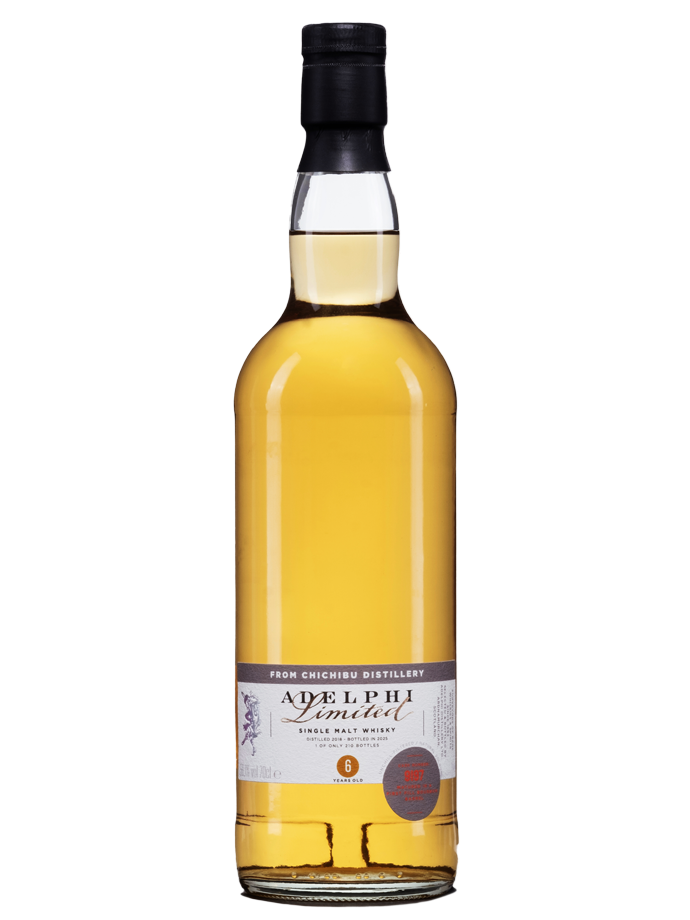 Adelphi 2018 Chichibu 6 Year Old 1st Fill American Oak Bourbon Single Cask #9197 Single Malt Scotch Whisky