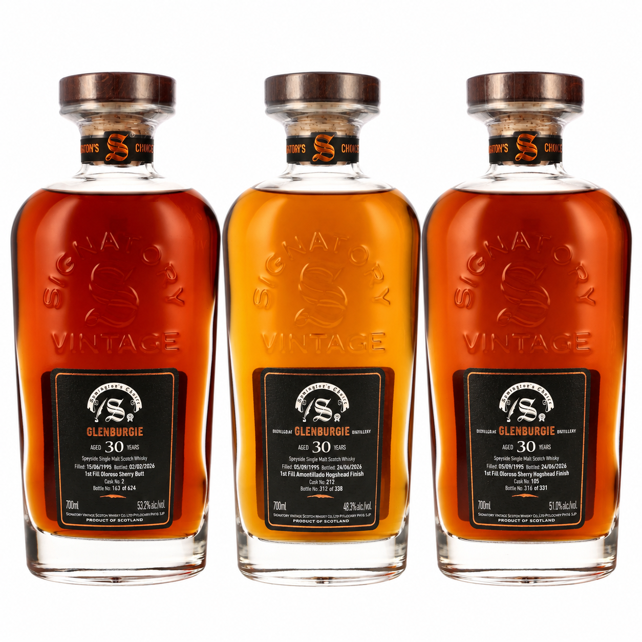 (Pre-Order) Signatory Vintage 1995 Glenburgie Single Cask (Sample Pack)