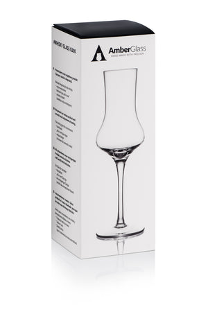 Amber Glass Crystal Grappa Tasting Glass - G300