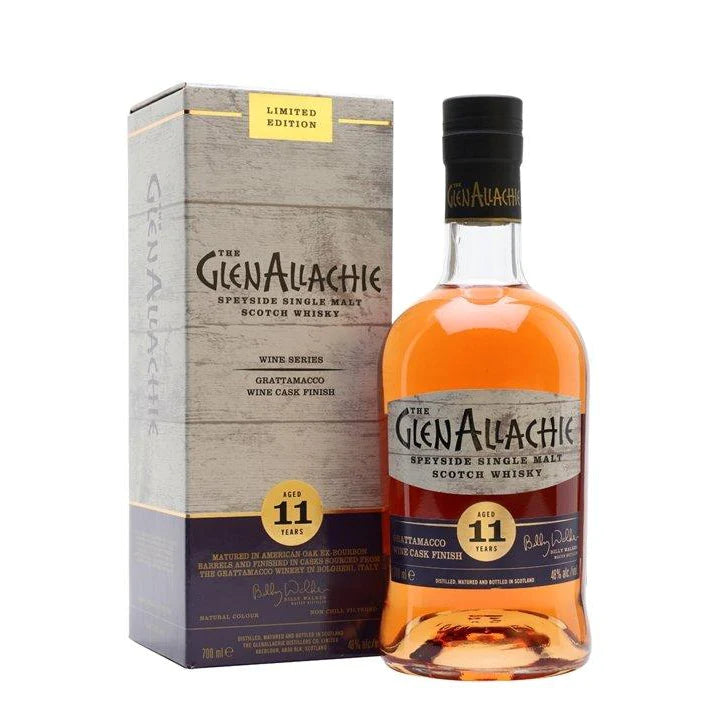 GlenAllachie 11YO Grattamacco Wine Cask Finish 48% 700ml