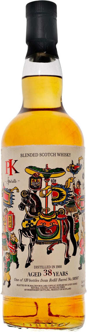 PK Maltroom & LMK Copycat 1988 Blended 36 Year Old Single Cask Blended Malt Scotch Whisky