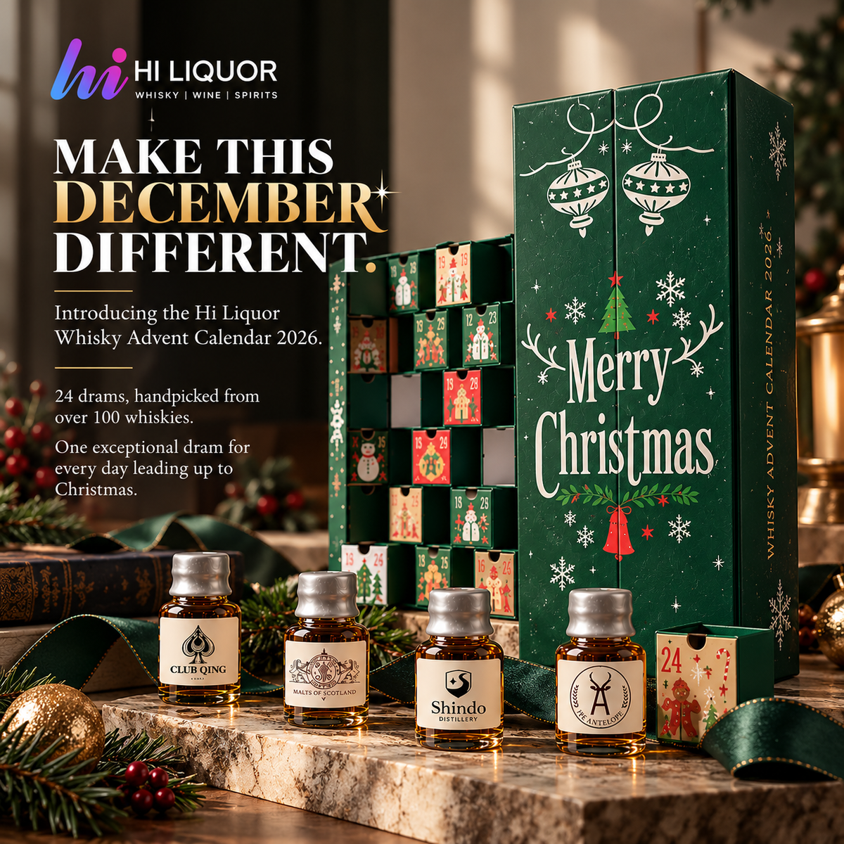 Hi Liquor 2026 Whisky Advent Calendar