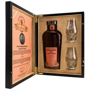 Signatory Vintage 1978 Glenglassaugh 40 Year Old Single Cask Single Malt Scotch Whisky