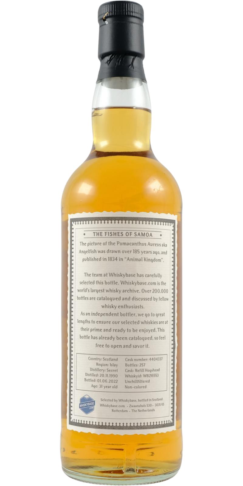 Secret Islay 1990 31yo - Archives 51.90% 700ml