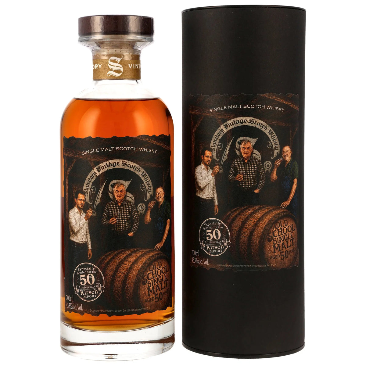 Signatory Vintage Old School 50 Year Old Malt Single Malt Scotch Whisky