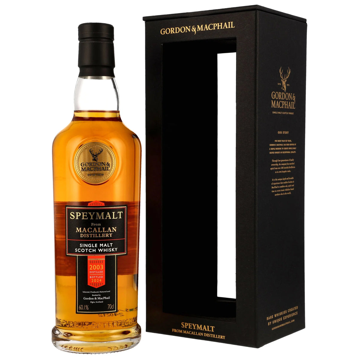 Gordon & Macphail 2003 Speymalt Macallan 20 Year Old Single Cask Single Malt Scotch Whisky