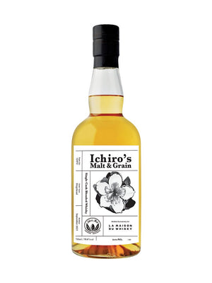 ICHIRO’S MALT Single Cask Blended Whisky #14837 3rd Fill Bourbon Barrel Ex-Peated Flower Series #2