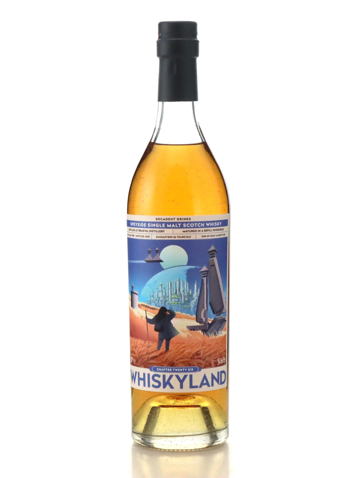 Whiskyland Chapter Twenty Six 1989 Braeval 36 Year Old Refill Hogshead Single Cask Single Malt Scotch Whisky