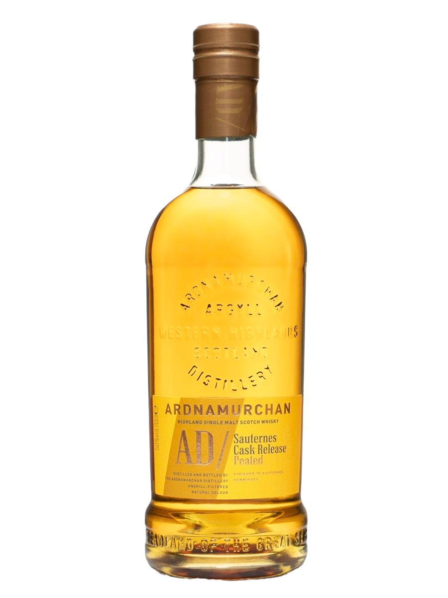 Ardnamurchan AD/ Sauternes Cask Release Peated Single Malt Scotch Whisky