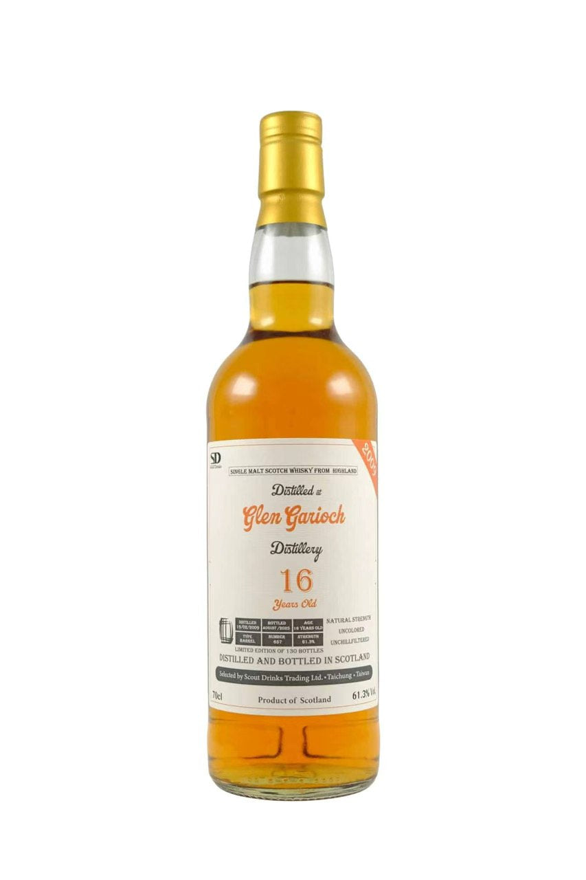 Glen Garioch 2009 16 Years (61.3%, Scout Drinks, C#657)