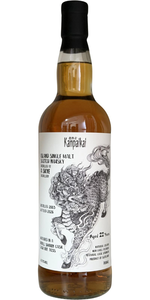 {SAMPLE} Kanpaikai 2003 A Skye Distillery 22 Year Old Single Cask Single Malt Scotch Whisky (15mL)