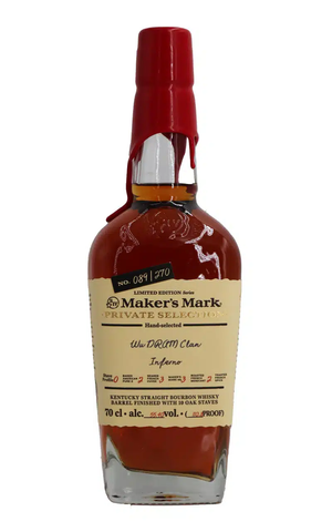 Maker’s Mark Wu Dram Clan Inferno Private Selection 55,4%