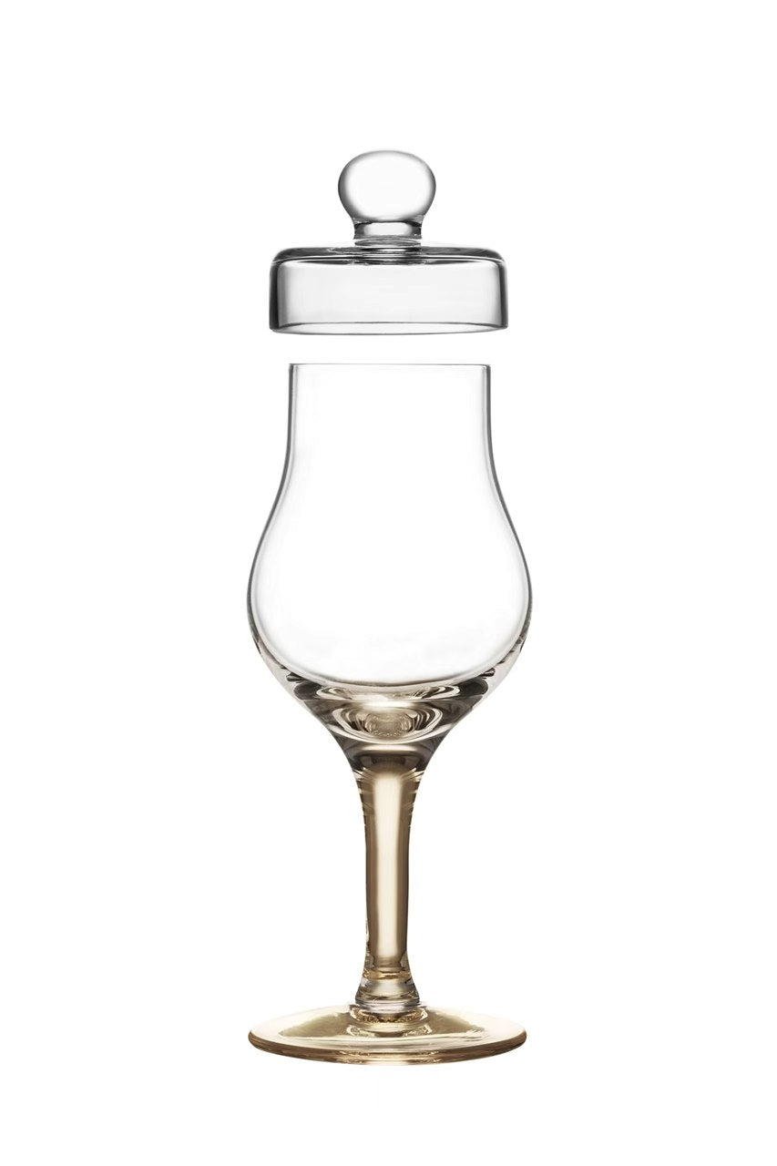 Amber Glass Gold Tulip Tasting Glass – Amber Aroma Preserve G101