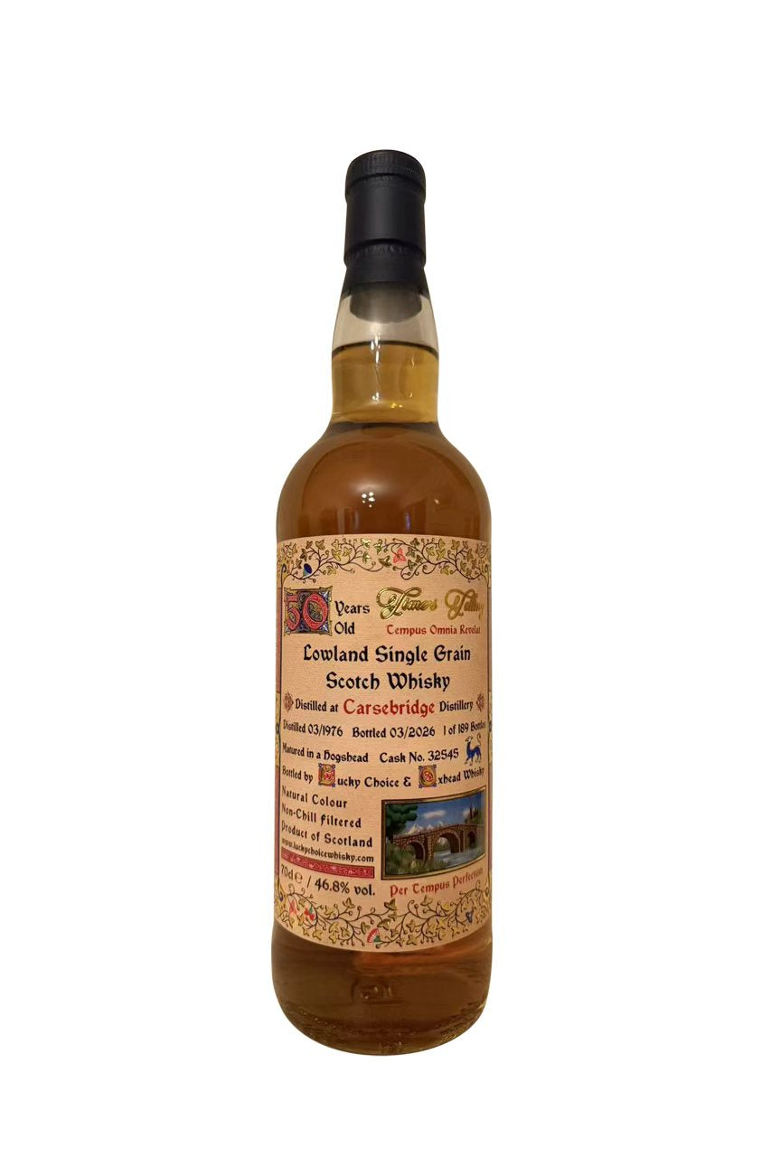 Lucky Choice 1976 Carsebridge 50 Year Old Single Cask Single Grain Scotch Whisky